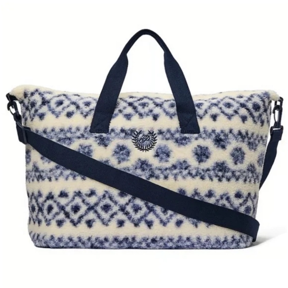 Victoria’s Secret plush weekender bag
